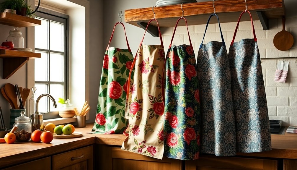 apron selection for cooking