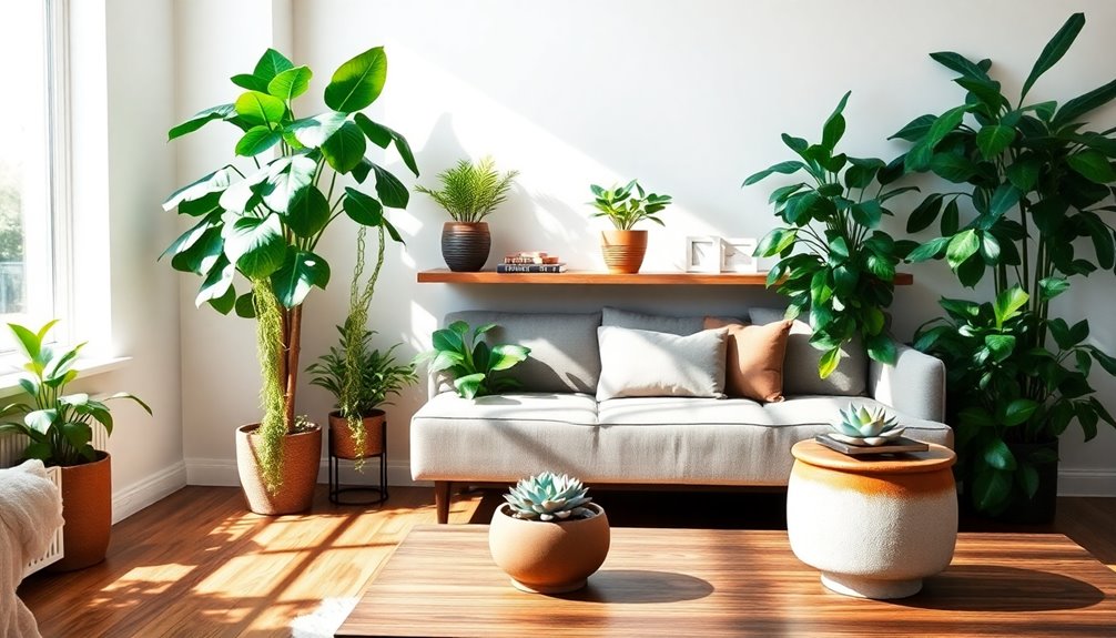 artificial plants for decor