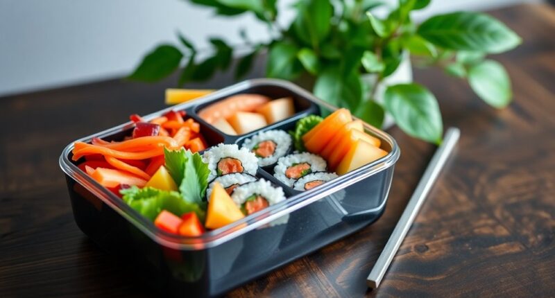 bento boxes for meal prep