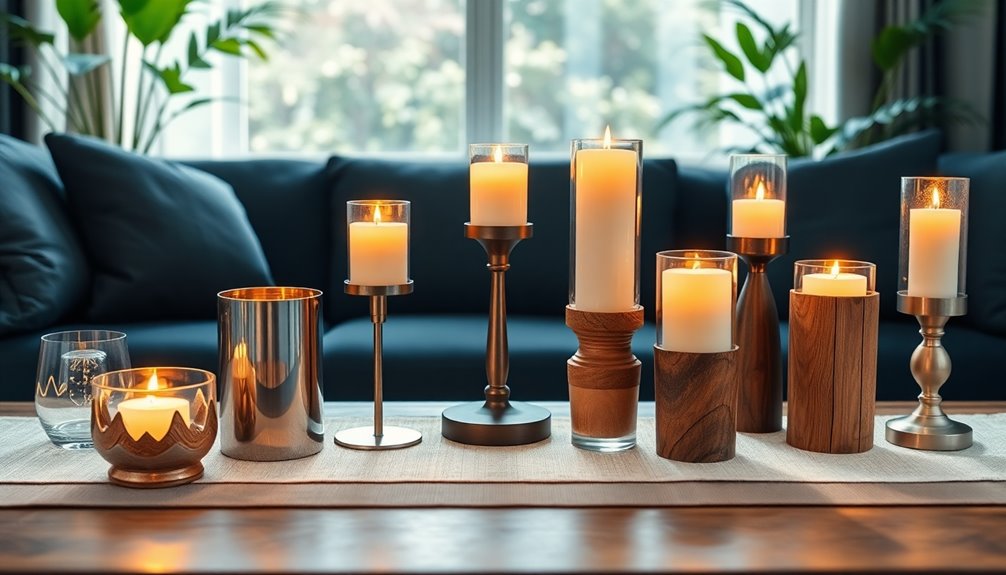 candle holders for d cor