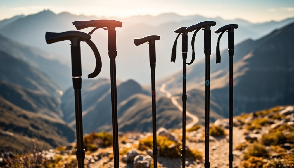 choosing adjustable hiking poles