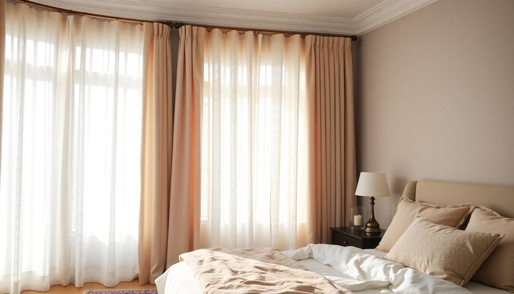 choosing bedroom curtains online