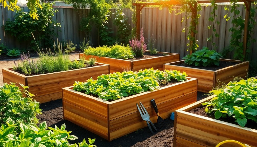 choosing raised garden beds