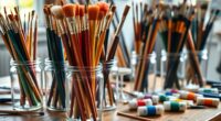 choosing the right paintbrushes