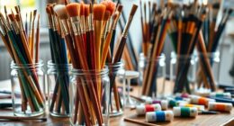 choosing the right paintbrushes