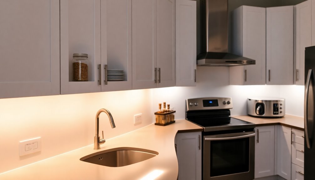 choosing under cabinet lighting factors