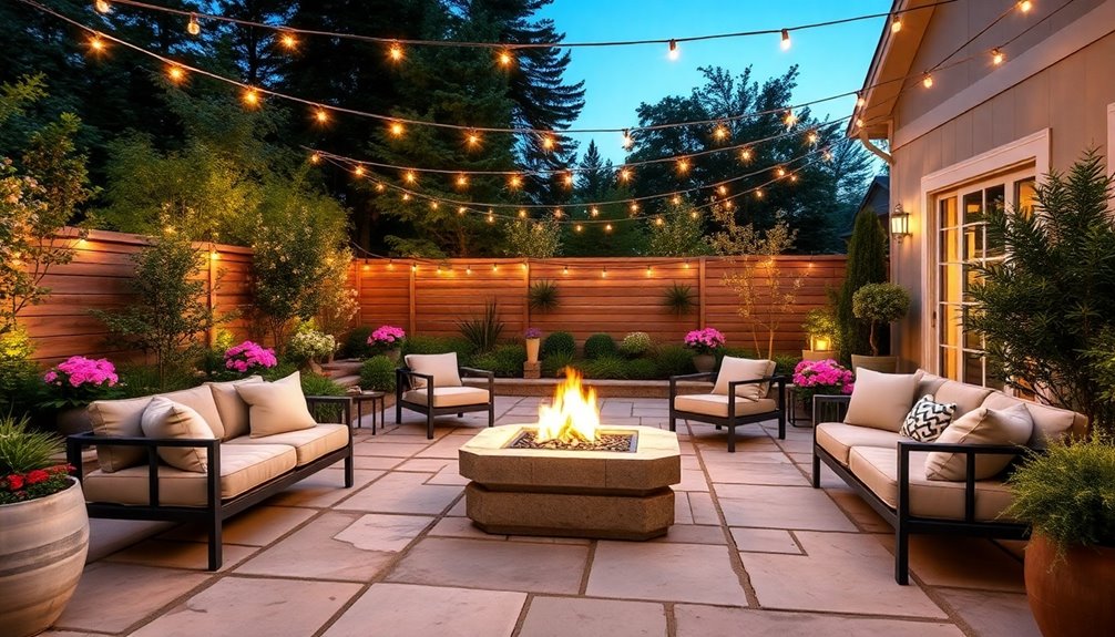 cohesive outdoor design themes