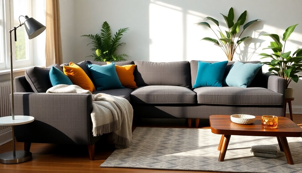 comfortable living room seating