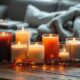 cozy candles for ambiance