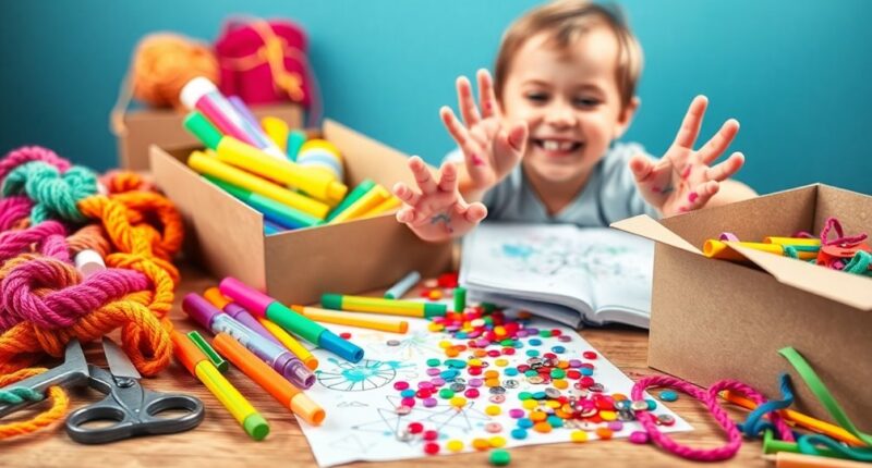 creative crafting kits for kids