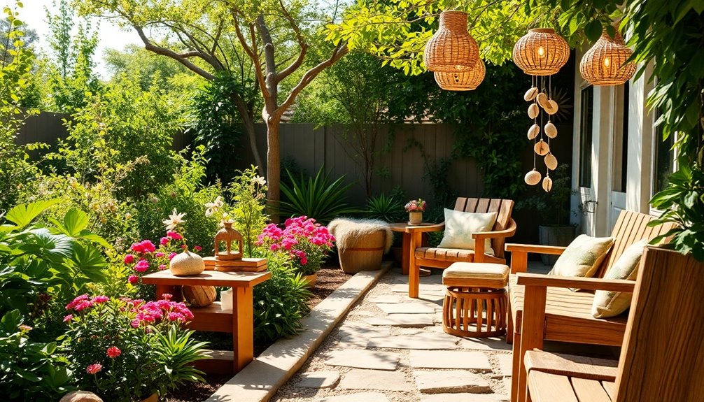 eco friendly garden decor ideas