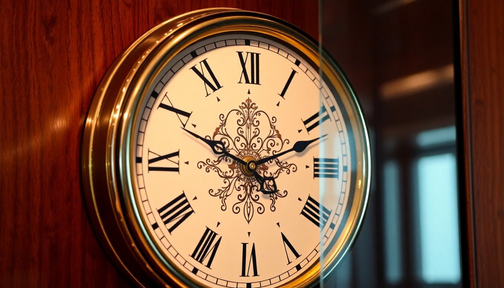 elegant timekeeping home decor