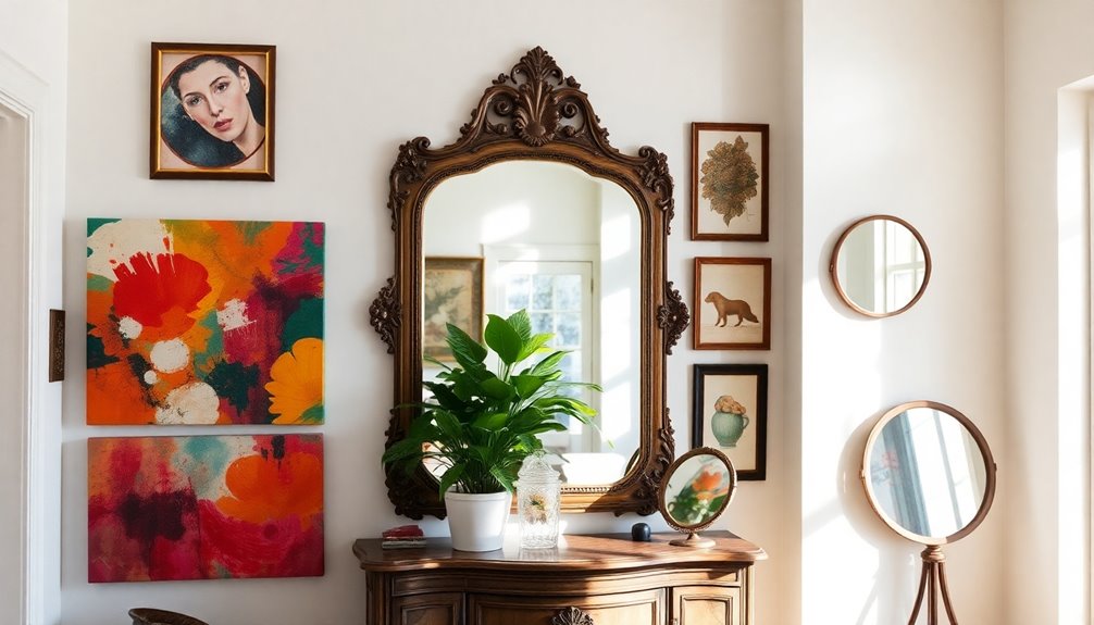 enhancing space with reflections