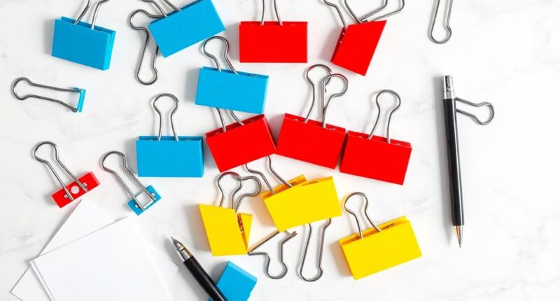 essential binder clip tools