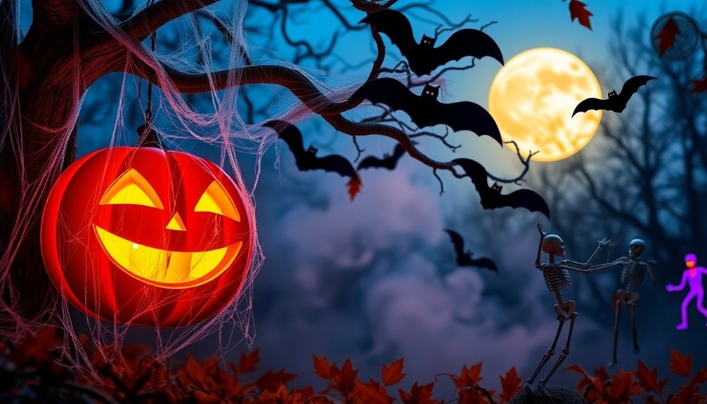 halloween themed decorative items