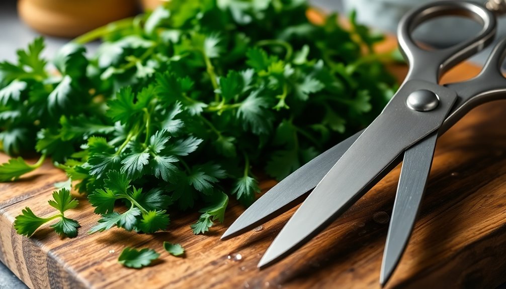 herb scissors for cooking