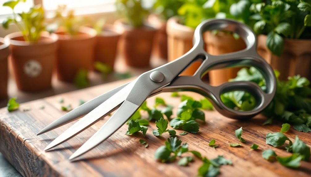 herb scissors selection factors