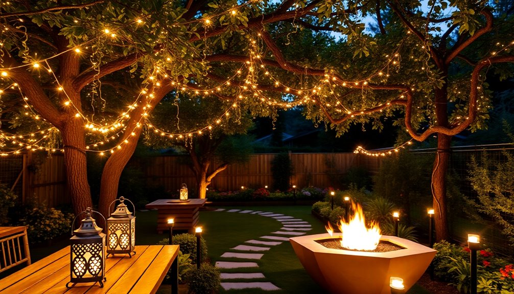 illuminating outdoor spaces creatively