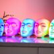 led mask light therapy