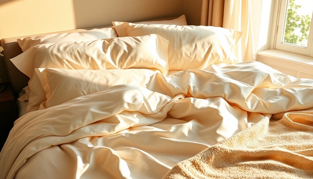 luxury hotel bedding experience