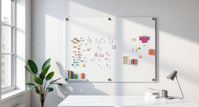 magnetic whiteboards for productivity