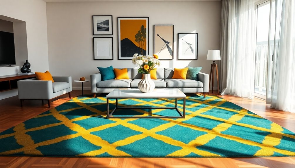 modern geometric home decor