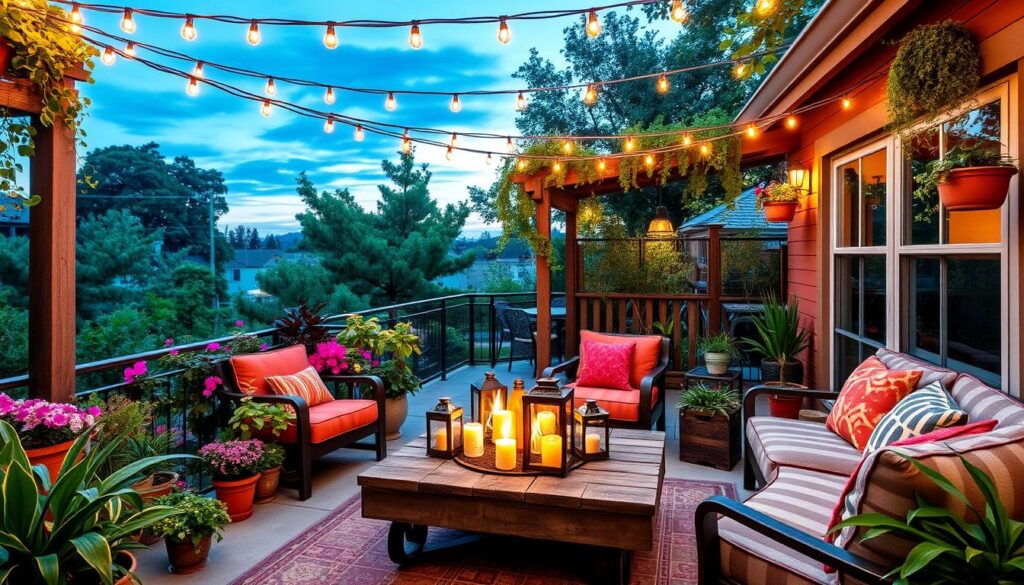 outdoor decor for outdoor living area