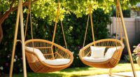 outdoor swing chair selection