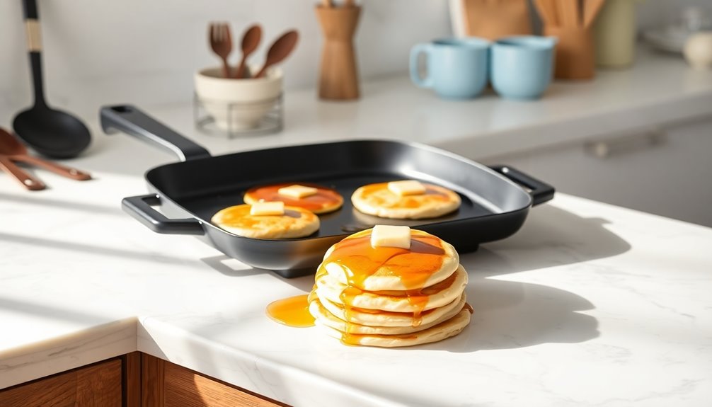 pancake griddle selection criteria