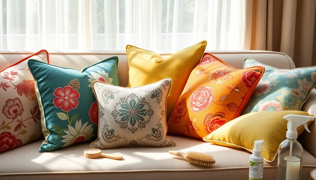 pillow care and upkeep