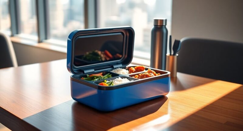 portable electric meal containers