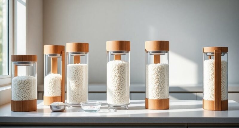 rice dispensers for meal prep