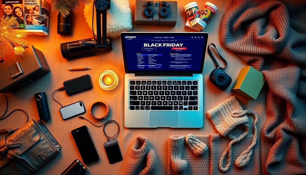 selecting amazon black friday deals