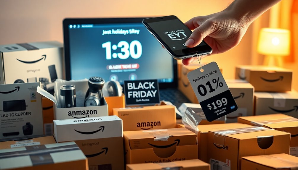 selecting amazon black friday deals