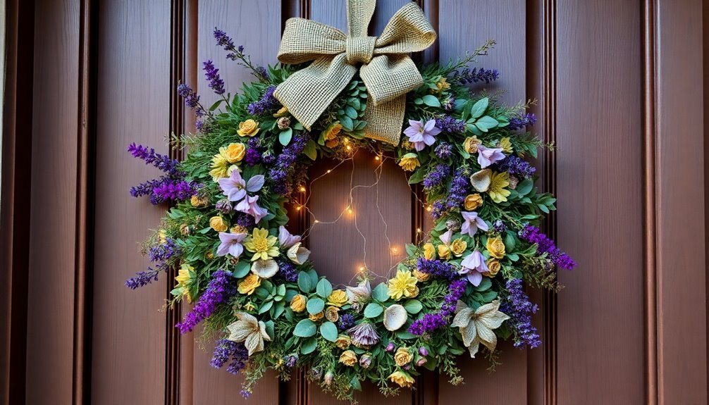 sustainable decorative wreath choices