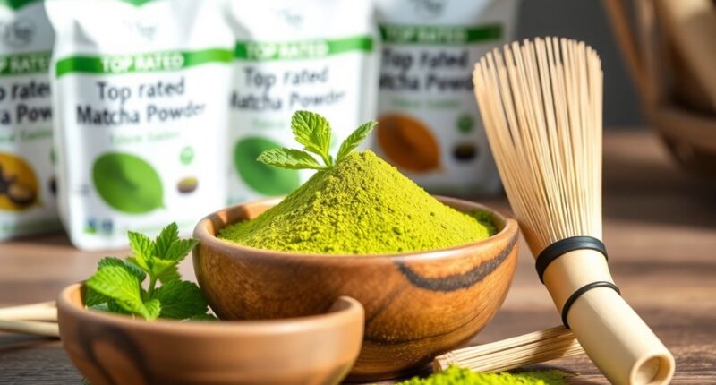 top matcha powder selection