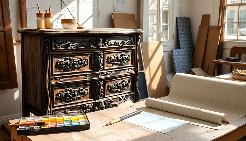 transforming vintage furniture stylishly
