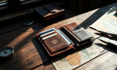 travel wallets for organization