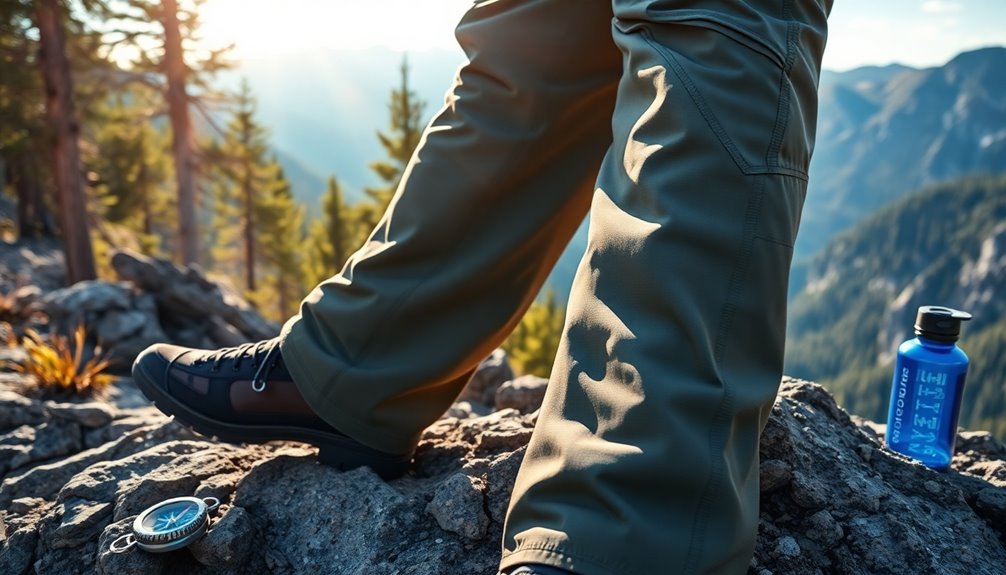 trekking pants selection factors