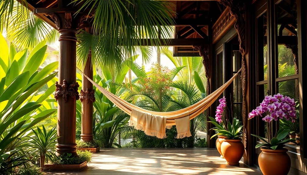 tropical paradise home decor