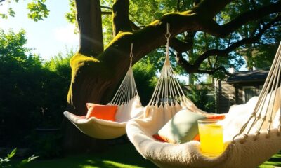 ultimate relaxation in hammocks