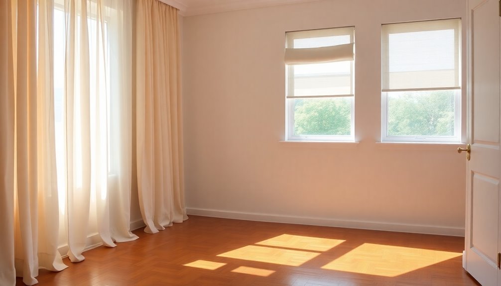 variety of window coverings