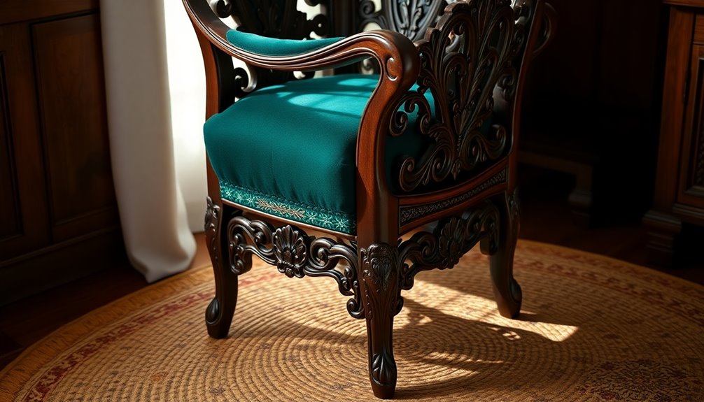 vibrant hues and materials