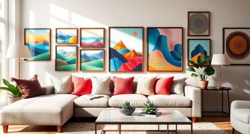 wall art prints collection