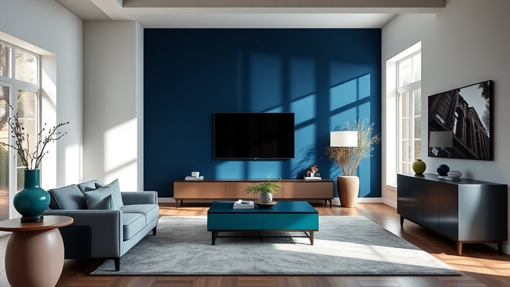 accent walls enhance room style