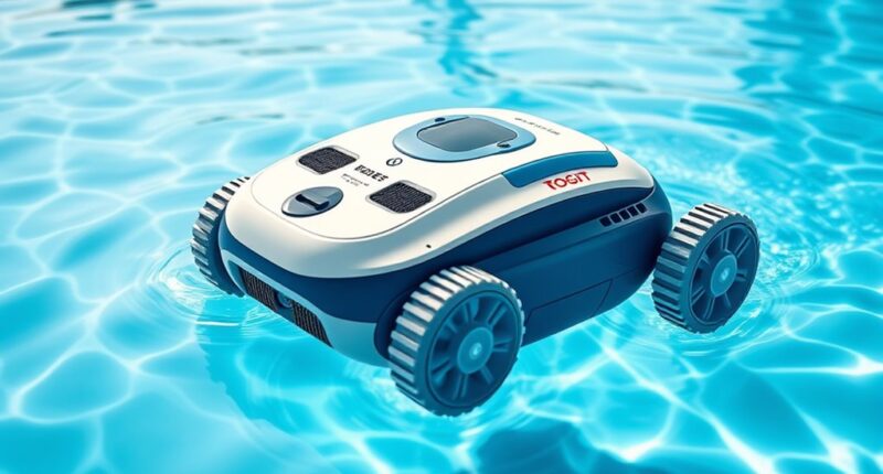 advanced robotic pool cleaner features