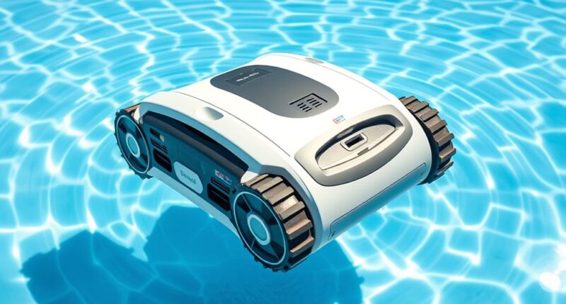 ai powered robotic pool cleaners