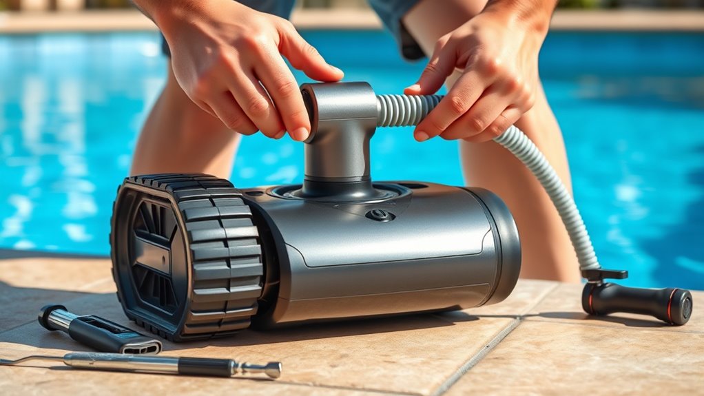 assemble components securely properly