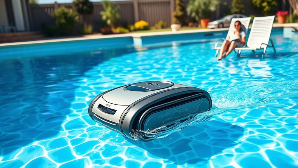automated pool cleaning convenience