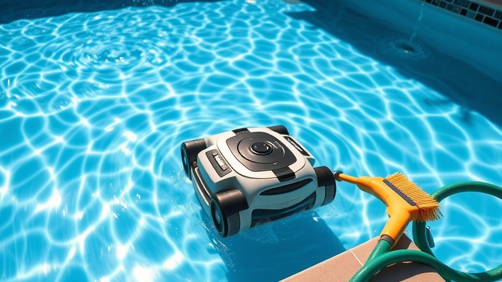 automatic vs manual pool cleaning